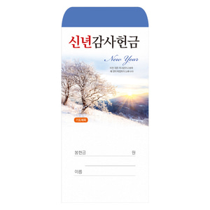 신년감사헌금봉투 2017-2 (1속 100장)
