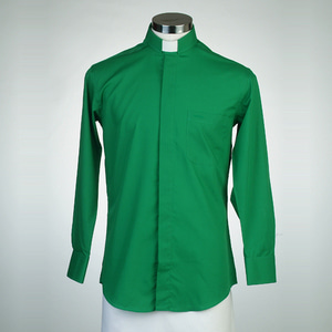 오메가 셔츠 녹색 - 목회자셔츠